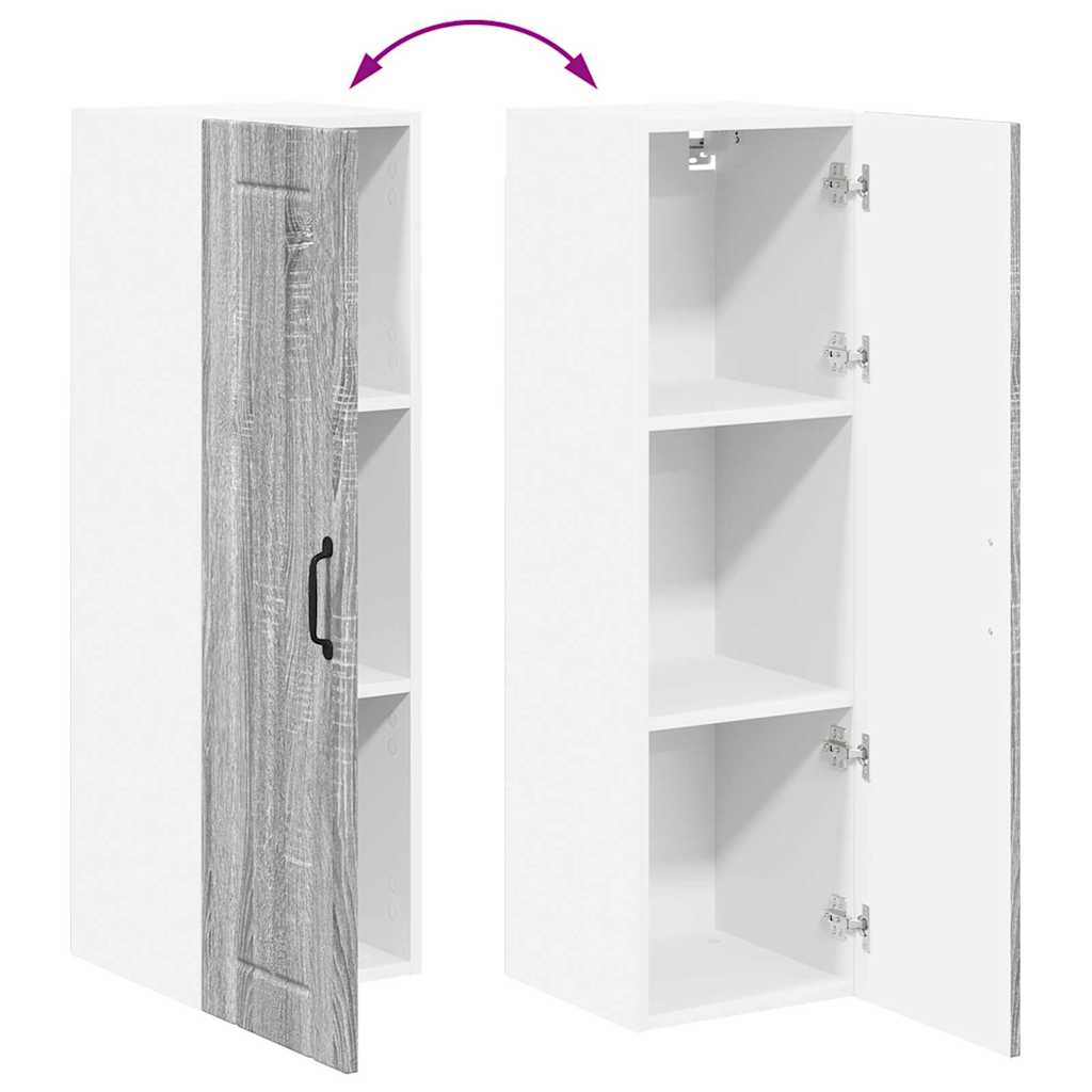 Küchenschrank Graues Sonoma 30 x 31 x 100 cm Holzwerkstoff