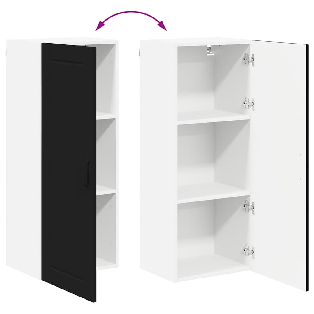 Küchenschrank Schwarz 40 x 31 x 100 cm Holzwerkstoff