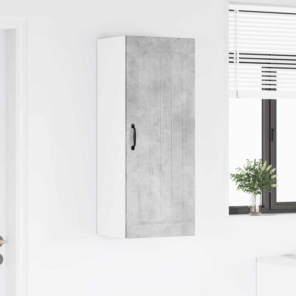 Küchenschrank Beton Grau 40 x 31 x 100 cm Holzwerkstoff