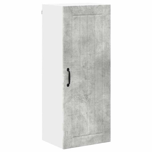 Küchenschrank Beton Grau 40 x 31 x 100 cm Holzwerkstoff