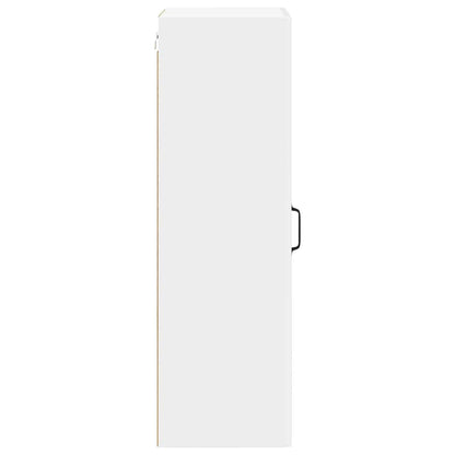 Küchenschrank Hochglanz Weiß 40 x 31 x 100 cm Holzwerkstoff