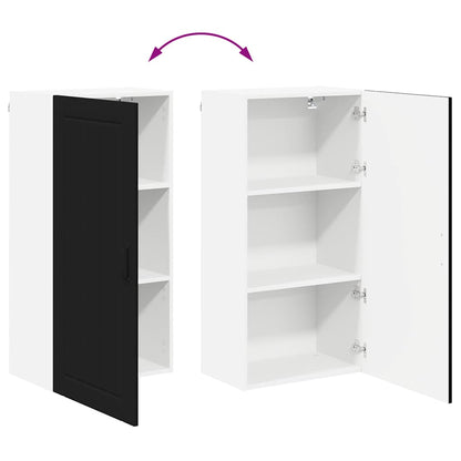 Küchenschrank Schwarz 50 x 31 x 100 cm Holzwerkstoff