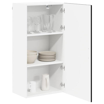 Küchenschrank Schwarz 50 x 31 x 100 cm Holzwerkstoff