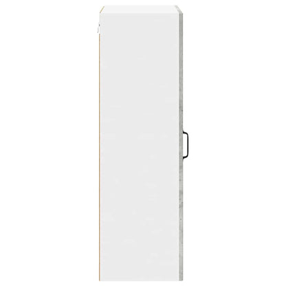 Küchenschrank Beton Grau 50 x 31 x 100 cm Holzwerkstoff