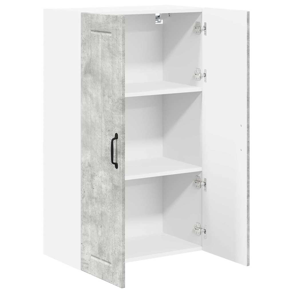 Küchenschrank Beton Grau 60 x 31 x 100 cm Holzwerkstoff