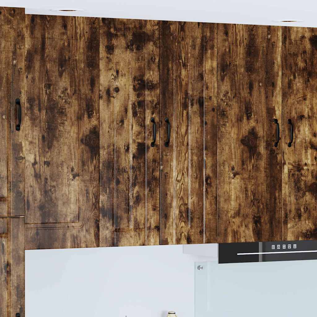 Küchenschrank Geräucherte Eiche 60 x 31 x 100 cm Holzwerkstoff