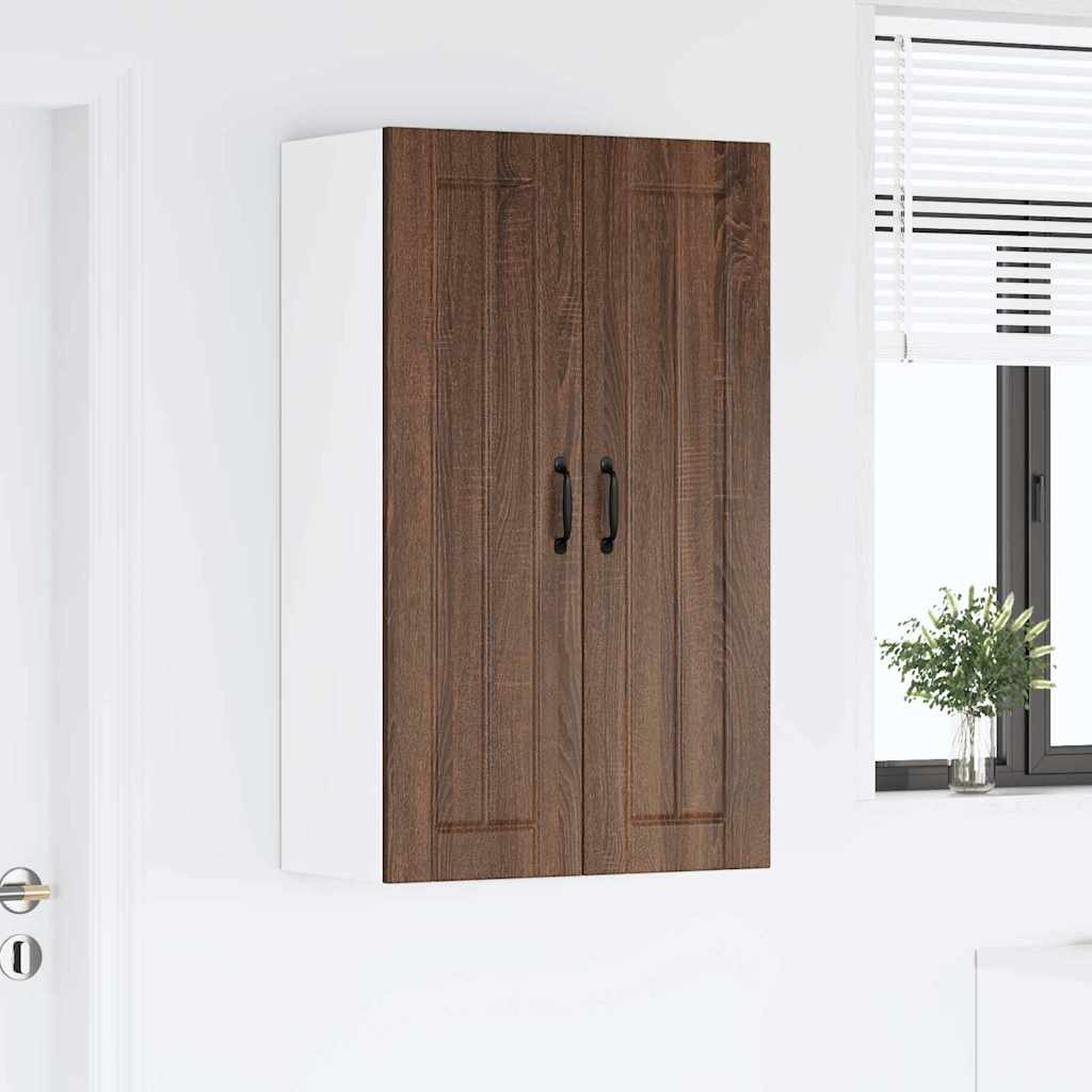 Küchenschrank Braun Eichen-Optik 60 x 31 x 100 cm Holzwerkstoff