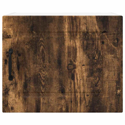 Küchenschrank mit Regal 2 pcs Geräucherte Eiche 50 x 31 x 40 cm