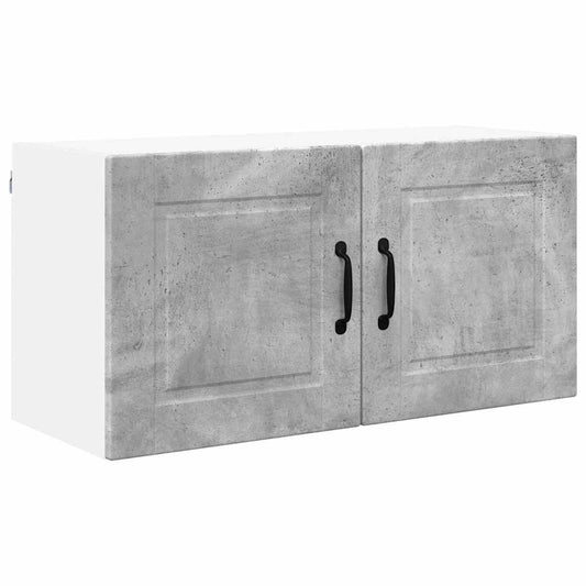 Küchenschrank mit Tür Beton Grau 80 x 31 x 40 cm Holzwerkstoff