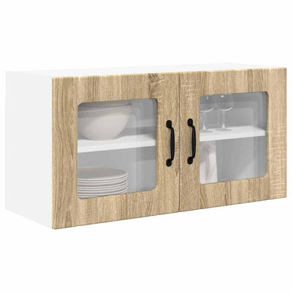Küchenwandschrank Sonoma-Eiche 80 x 31 x 40 cm Holzwerkstoff