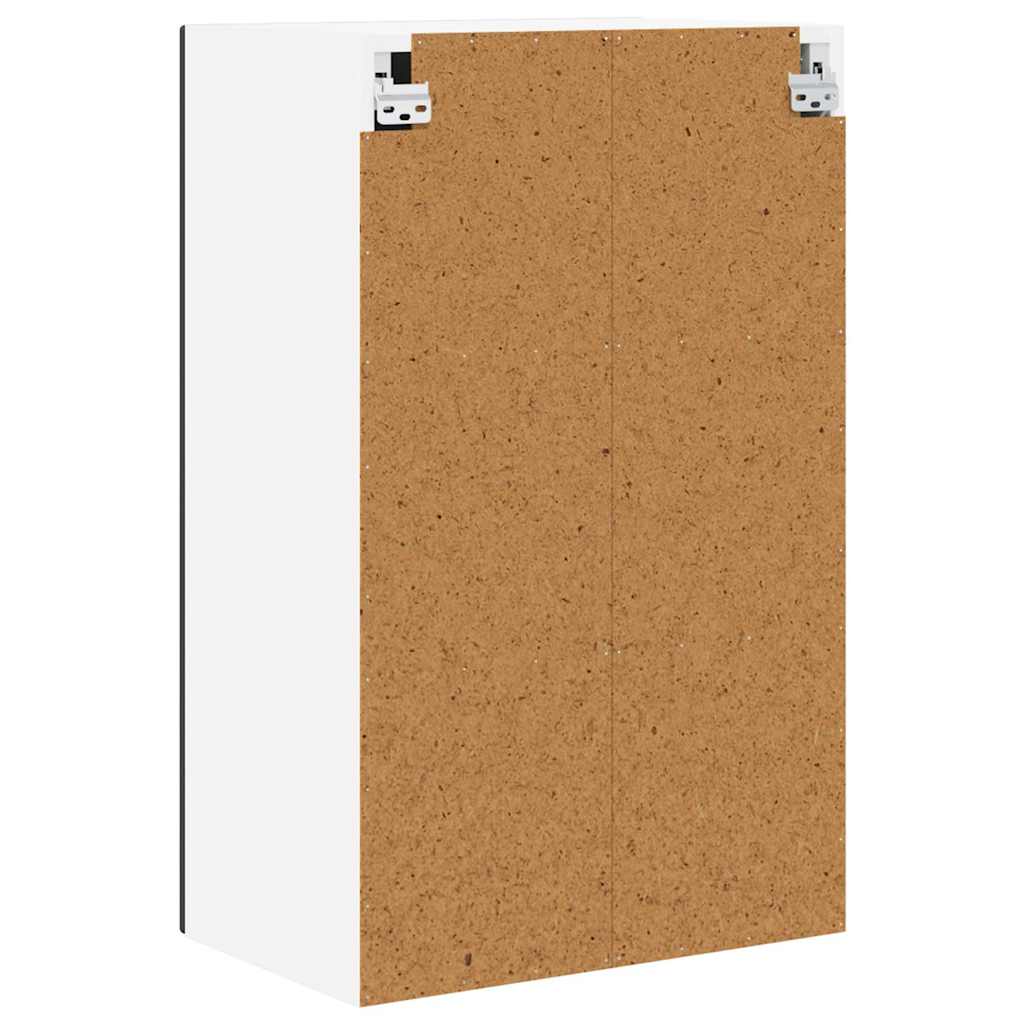 Küchenschrank mit Regal Schwarz 50 x 31 x 80 cm Holzwerkstoff