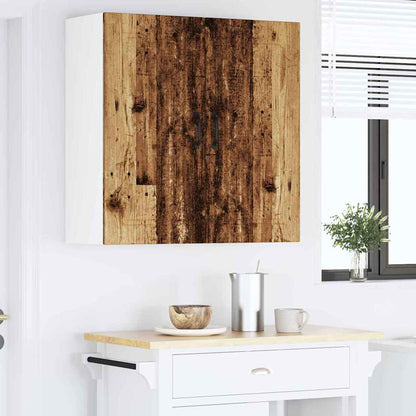 Küchenschrank mit Regal Altholz 80 x 31 x 80 cm Holzwerkstoff