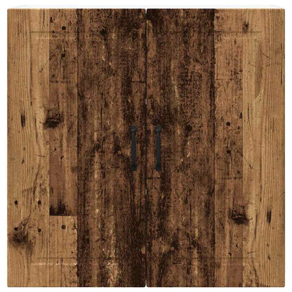 Küchenschrank mit Regal Altholz 80 x 31 x 80 cm Holzwerkstoff