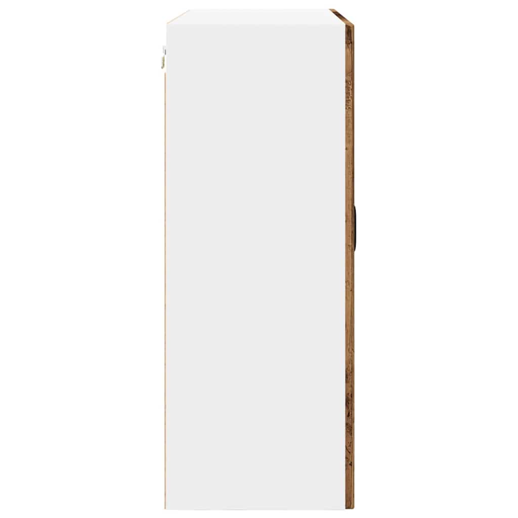 Küchenschrank mit Regal Altholz 80 x 31 x 80 cm Holzwerkstoff