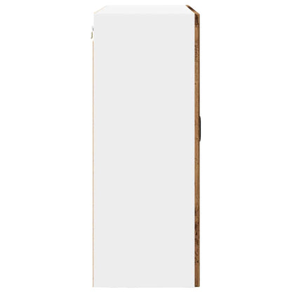 Küchenschrank mit Regal Altholz 80 x 31 x 80 cm Holzwerkstoff