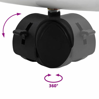 Magnetische Weißwandtafel Weiß und grau 62 x 62 x 195 cm EPS