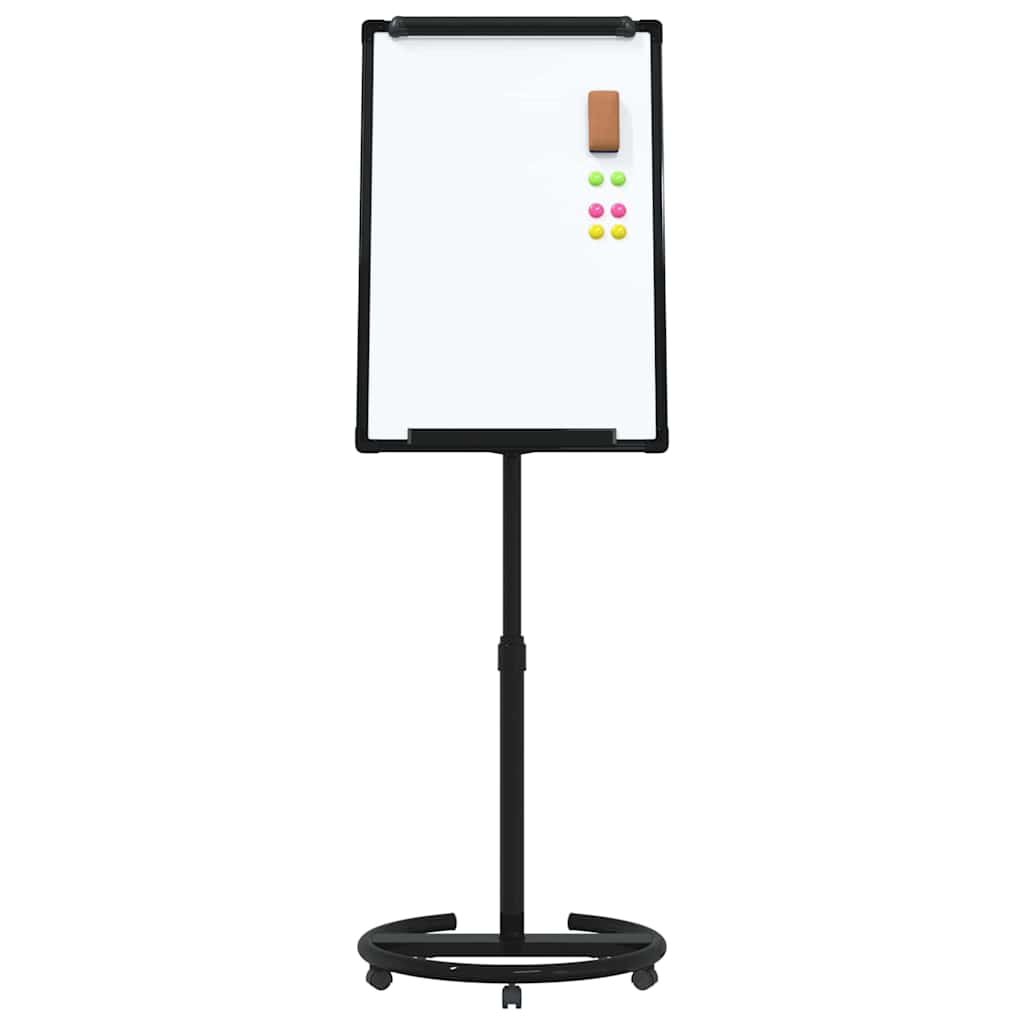 Magnetische Weißwandtafel Weiß und Schwarz 62 x 62 x 195 cm EPS