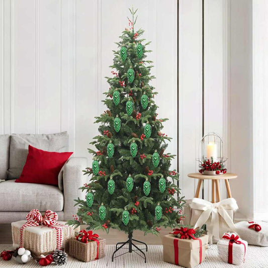 Weihnachts-Tannenzapfen Ball 40 pcs Grün