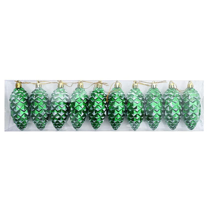 Weihnachts-Tannenzapfen Ball 40 pcs Grün