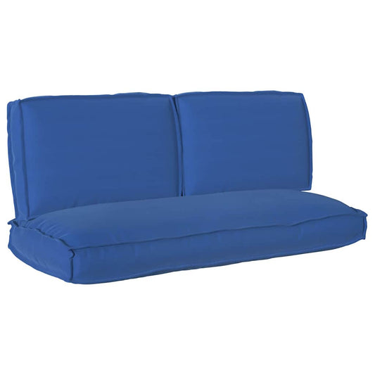 Pallet Kissen Set mit Kissen 3 pcs Königsblau 120 x 50 x 12 cm