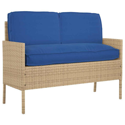 Pallet Kissen Set mit Kissen 3 pcs Königsblau 120 x 50 x 12 cm