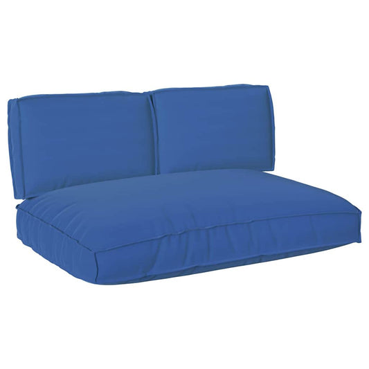 Pallet Kissen Set mit Kissen 3 pcs Königsblau 120 x 80 x 12 cm