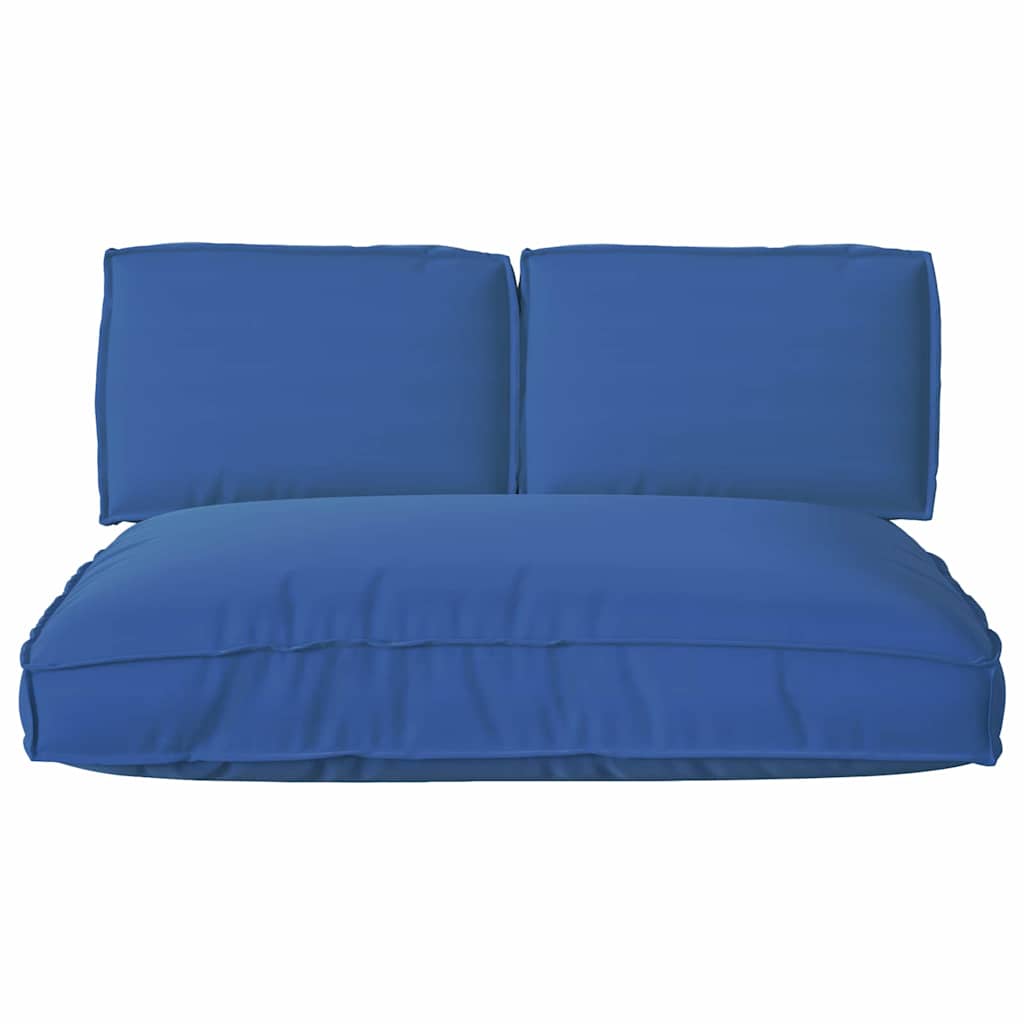 Pallet Kissen Set mit Kissen 3 pcs Königsblau 120 x 80 x 12 cm