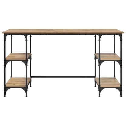 Schreibtisch Artisan-Eiche 140 x 50 x 75 cm Holzwerkstoff