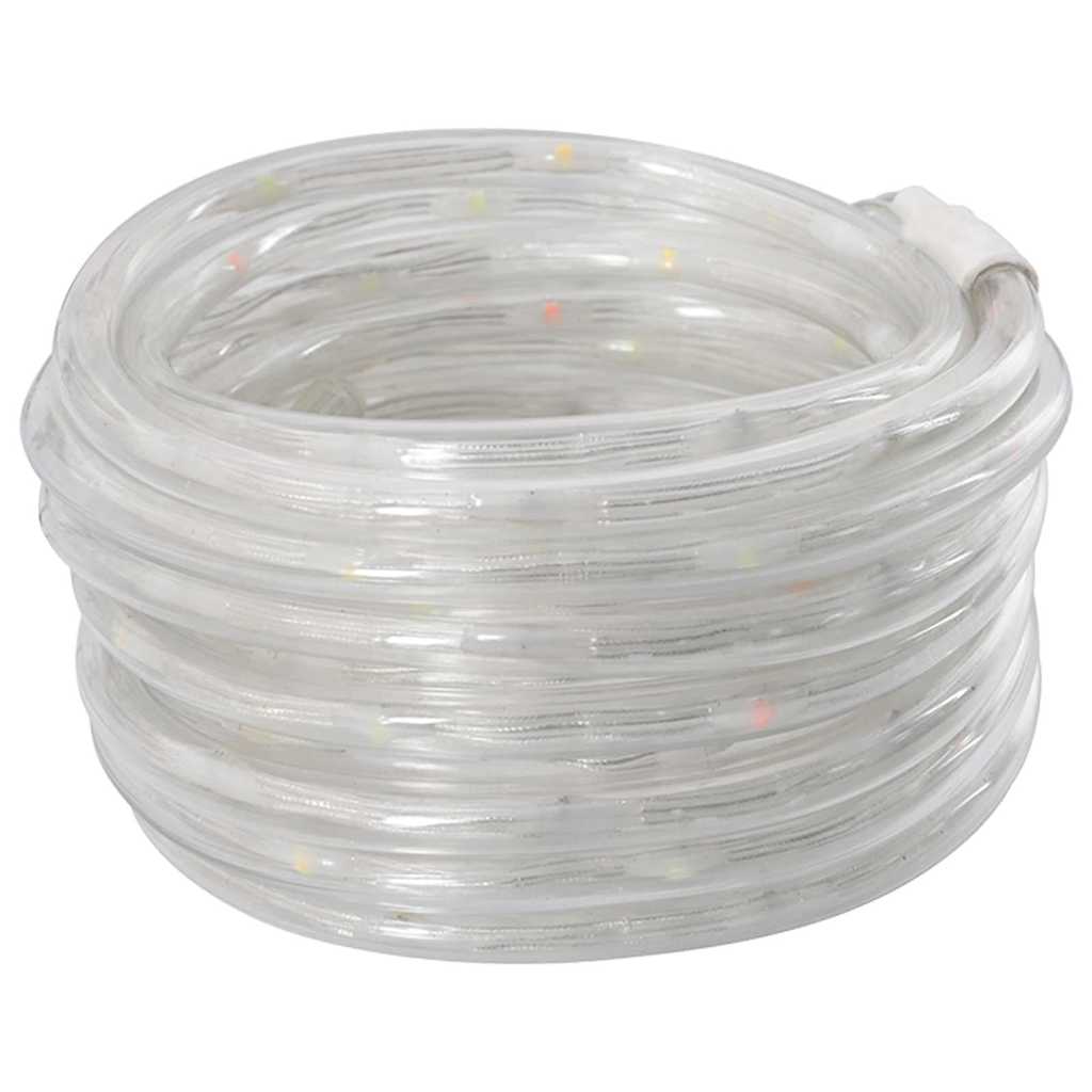 Lichtseil mit 2400 LEDs Warmes Weiß 100 m PVC