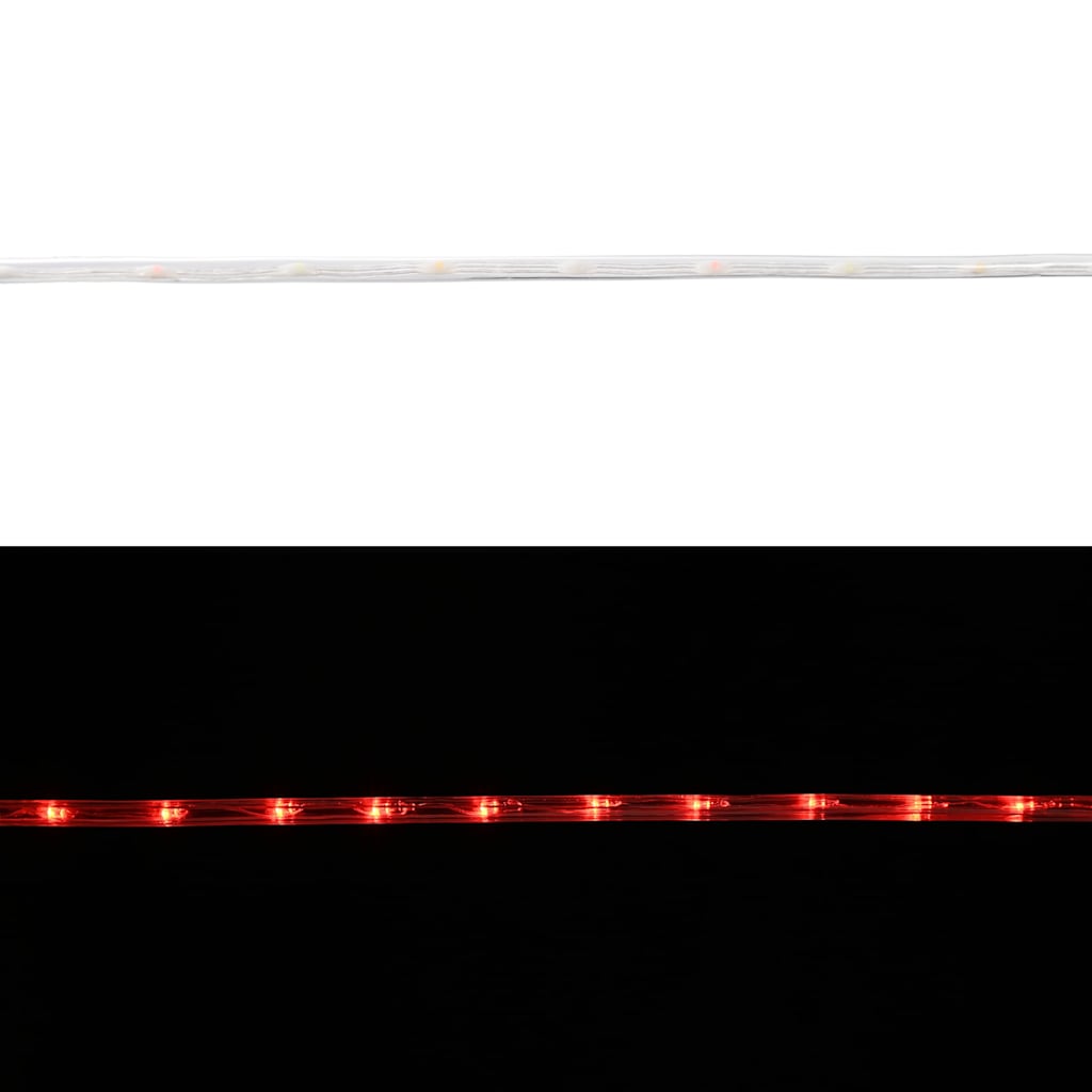 Lichtseil mit 480 LEDs Rot 20 m PVC