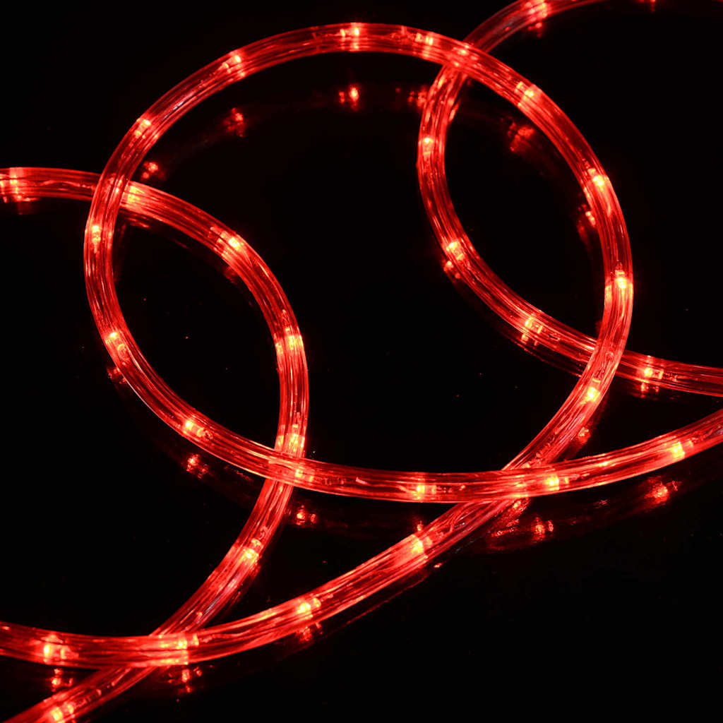 Lichtseil mit 480 LEDs Rot 20 m PVC