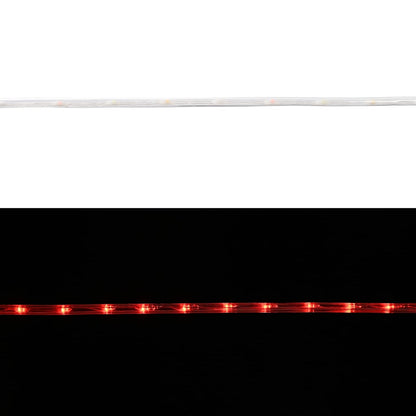 Lichtseil mit 2400 LEDs Rot 100 m PVC