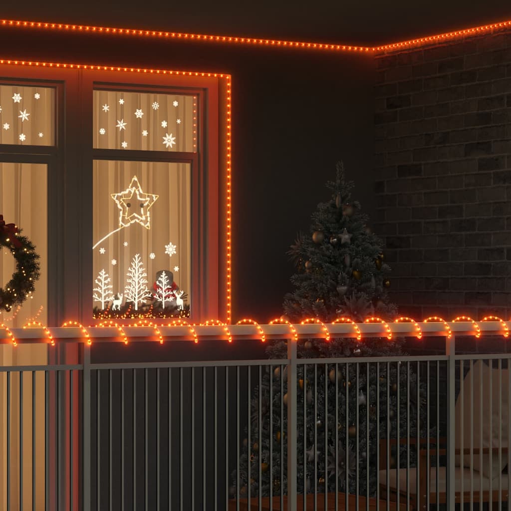 Lichtseil mit 480 LEDs Warmes Weiß 20 m PVC