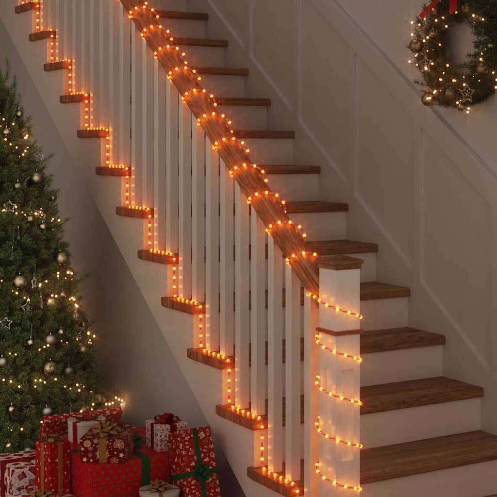 Lichtseil mit 480 LEDs Warmes Weiß 20 m PVC