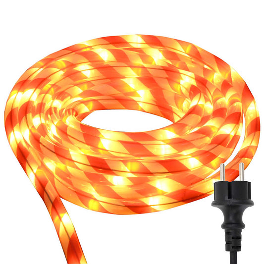 Lichtseil mit 1200 LEDs Warmes Weiß 50 m PVC