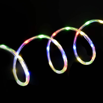 Lichtseil mit 240 LEDs Mehrfarbig 10 m PVC