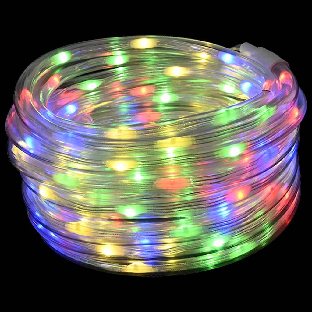 Lichtseil mit 240 LEDs Mehrfarbig 10 m PVC