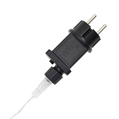 Weihnachtsstern mit 72 LEDs Kaltweiß 51,5 x 50 x 0,65 cm Eisen