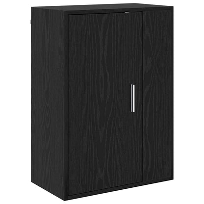 4-teilige TV-Schrank Set 4 pcs Schwarze Eiche Holzwerkstoff