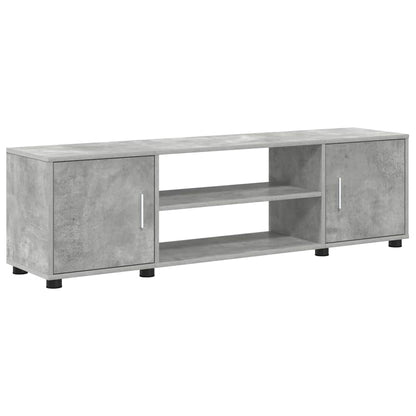 4-teilige TV-Schrank Set 4 pcs Betongrau Holzwerkstoff
