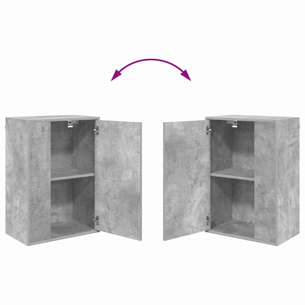 4-teilige TV-Schrank Set 4 pcs Betongrau Holzwerkstoff