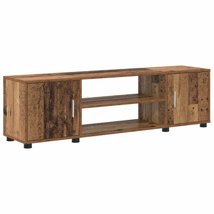 4-teilige TV-Schrank Set 4 pcs Altholz Holzwerkstoff