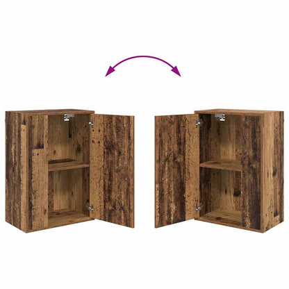 4-teilige TV-Schrank Set 4 pcs Altholz Holzwerkstoff