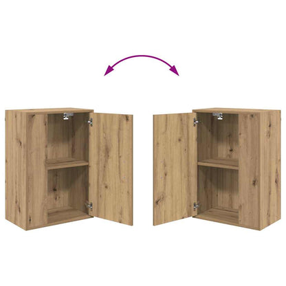 4-teilige TV-Schrank Set 4 pcs Eiche handwerklich Holzwerkstoff
