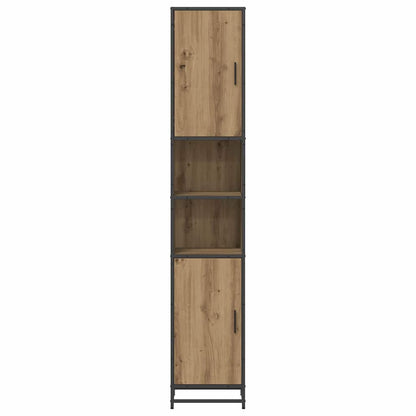 Badezimmer Schrank Eiche handwerklich 35 x 37,5 x 188,5 cm