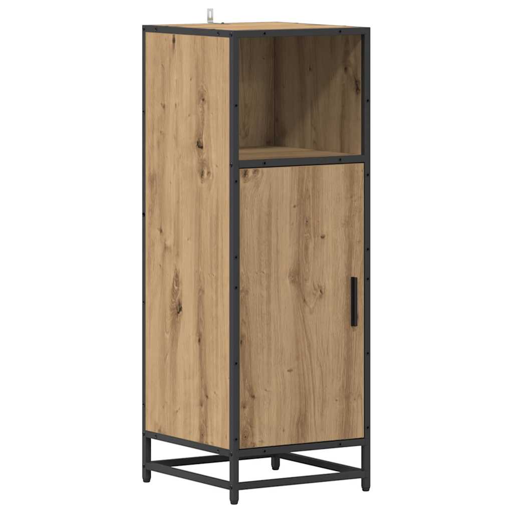 Badezimmermöbel Set mit Tür 4 pcs Artisan-Eiche 90 x 33 x 60 cm