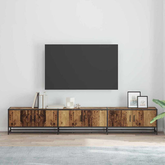 TV-Schränk Altholz 240 x 35 x 41 cm Holzwerkstoff