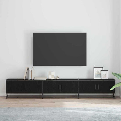 TV-Schränk Schwarze Eiche 240 x 35 x 41 cm Holzwerkstoff