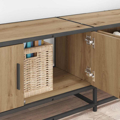 TV-Schränk Eiche handwerklich 210 x 35 x 41 cm Holzwerkstoff