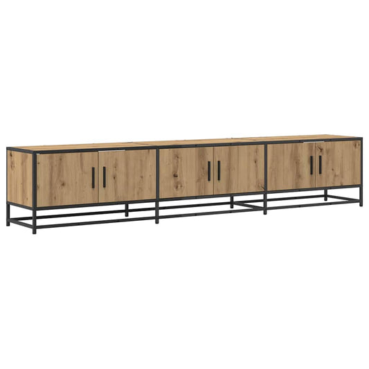 TV-Schränk Eiche handwerklich 210 x 35 x 41 cm Holzwerkstoff